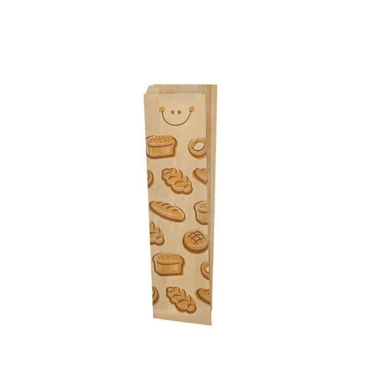 Paper Food Bag "Panes" 9+5x50cm (1000 Units) Paper Food Bag "Panes" 9+5x50cm (1000 Units)