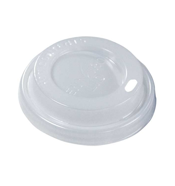 Lid for Paper Cup Hole White 4Oz/120ml Ø6,2cm (100 Units)