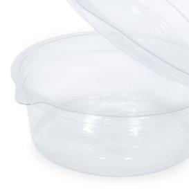 Plastic Container APET Round shape Transparente 250ml Ø12cm (480 Units)