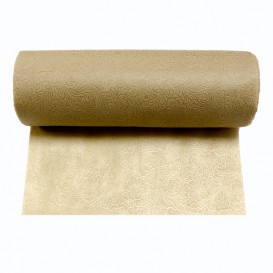 Non-Woven PLUS Tablecloth Roll Cream 0,4x50m P30cm (6 Units) 
