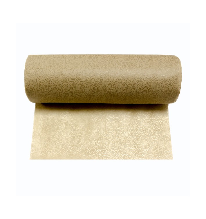 Non-Woven PLUS Tablecloth Roll Cream 0,4x50m P30cm (6 Units) 