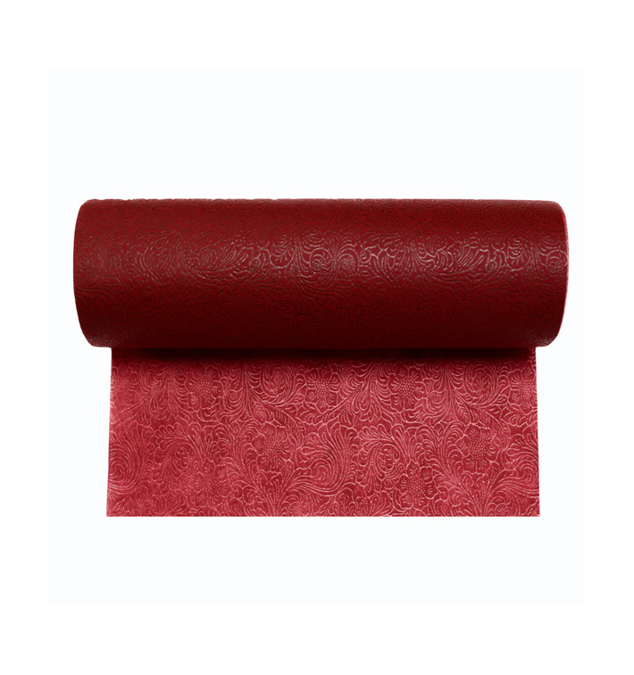 Non-Woven PLUS Table Runner Burgundy 40x120cm (500 Units) Non-Woven PLUS Table Runner Burgundy 40x120cm (500 Units)
