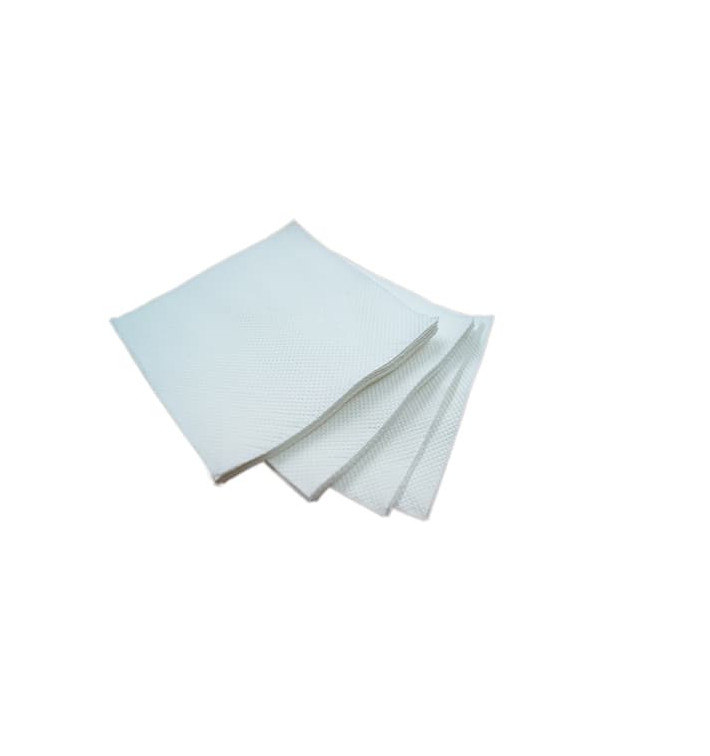 Paper Napkin Micropoint White Recycled 20x20cm 2C (100 Units) Paper Napkin Micropoint White Recycled 20x20cm 2C (100 Units)
