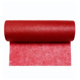 Non-Woven PLUS Tablecloth Roll Red 0,40x45m P30cm (1 Unit) 