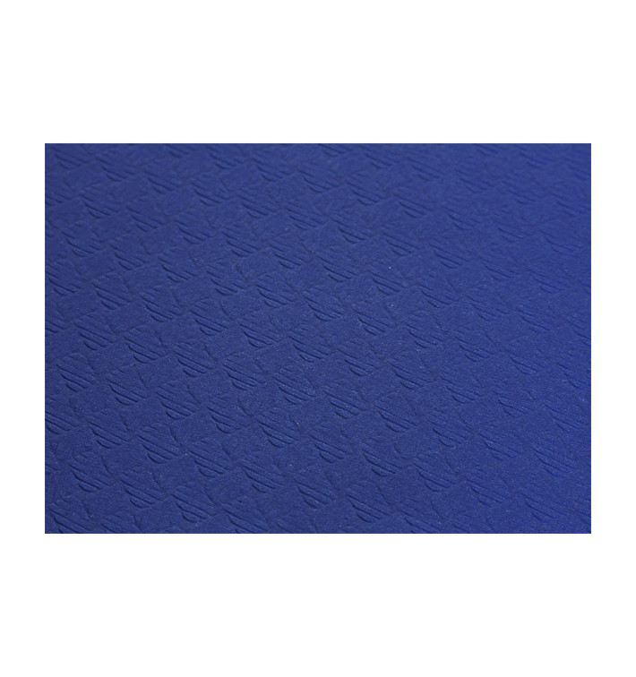 Pre-Cut Paper Tablecloth Blue 40g 1,2x1,2m (300 Units) Pre-Cut Paper Tablecloth Blue 40g 1,2x1,2m (300 Units)