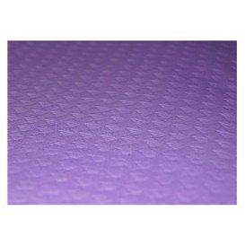 Pre-Cut Paper Tablecloth Lilac 40g 1,2x1,2m (300 Units) 