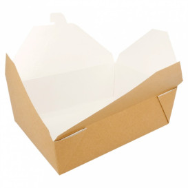 Paper Take-out Container "American" Natural 19,7x14x6,4cm 1980ml (50 Units) 