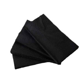 Paper Napkin Double Point Black 1/8 40x40cm (1.200 Units)