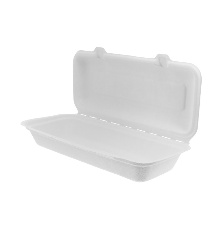 Sugarcane Panini Container 29x27,3x3,75cm (50 Units) Sugarcane Panini Container 29x27,3x3,75cm (50 Units)