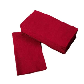 Paper Napkin Double Point Burgundy 1/8 40x40cm (50 Units) 
