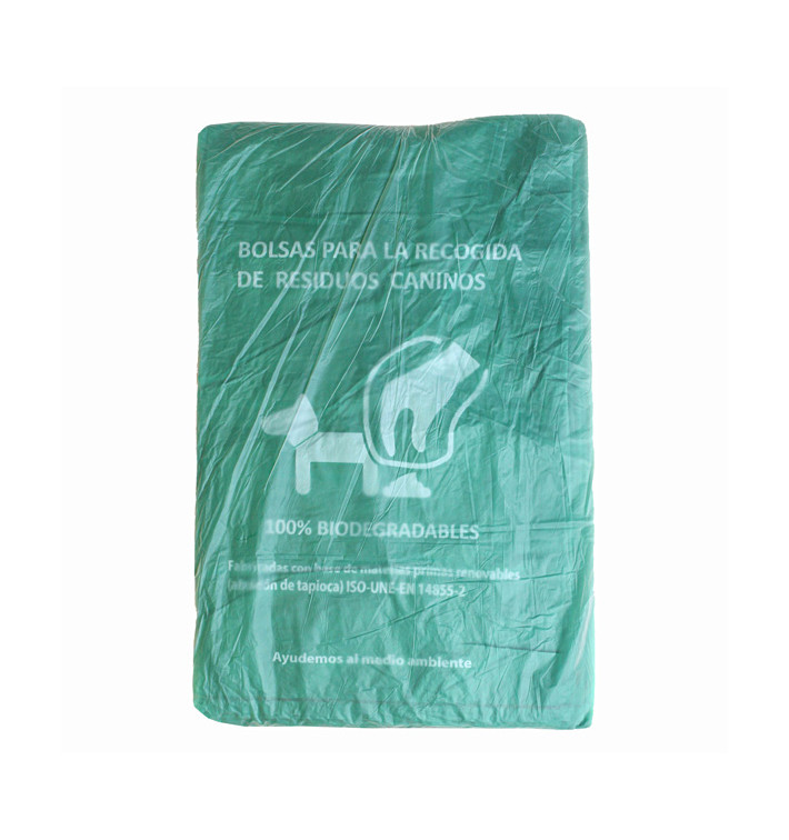Plastic bag for dog droppings 100 bio 18x26cm (100 Units)