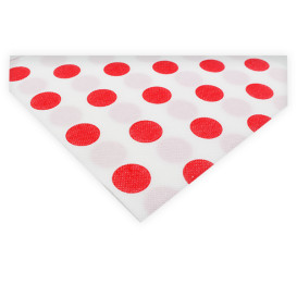 Paper Napkin Double Point "Polkadots Red" 40x40cm (600 Units) 