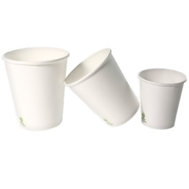 Paper Cup White 9 Oz/280ml Ø8,0cm (1000 Units)