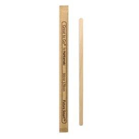 Wooden Coffee Stirrer Wrapped 17,8cm (10000 Units) 