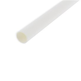 Paper Straw Straight White Ø0,6cm 14,5cm (500 Units) 