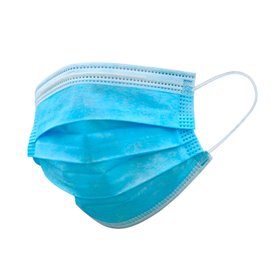 Disposable Surgical Mask Triple Layer Type IIR Blue (2000 Units)