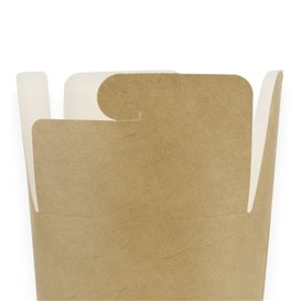 Paper Take-Out Container 100% ECO Kraft 26Oz/780ml (500 Units)