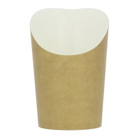 Paper Container Kraft Effect Anti-Grease Small Cup (55 Units)