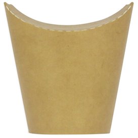 Paper Container Kraft Effect Anti-Grease 14Oz/420ml (50 Units)