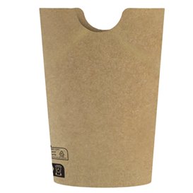 Paper Container Kraft Effect Anti-Grease 14Oz/420ml (1000 Units)