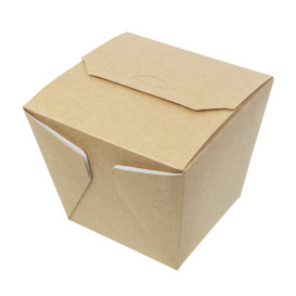 Paper Take-out Container Wok Kraft 780ml (240 Units)