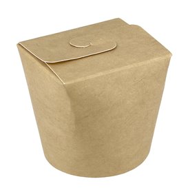 Paper Take-Out Container 100% ECO Kraft 26Oz/780ml (500 Units)