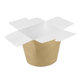 Paper Take-Out Container 100% ECO Kraft 26Oz/780ml (500 Units)