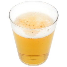 Plastic Pint Glass PS Reusable 420ml (75 Units)