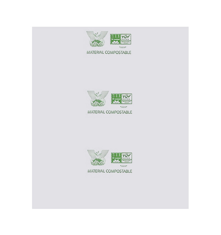 Plastic Bag Block 100% Biodegradable 40x47cm (2000 Units) Plastic Bag Block 100% Biodegradable 40x47cm (2000 Units)