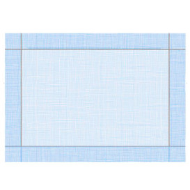 Paper Placemats 30x40cm "Between Lines" Blue 40g/m² (1000 Units)