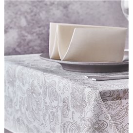 Non-Woven Tablecloth Roll 1,2x50m "Mandala" Cream 50g/m² P40cm (1 Unit)