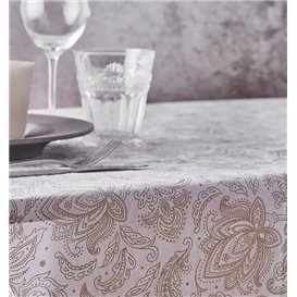 Non-Woven Tablecloth Roll 1,2x50m "Mandala" Cream 50g/m² P40cm (1 Unit)