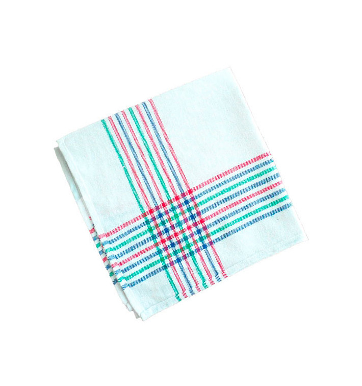 Cotton Cloth for Kitchen White 55x55cm (120 Units) Cotton Cloth for Kitchen White 55x55cm (120 Units)