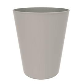 Reusable Cup Durable PP Mineral Grey 330ml (72 Units)