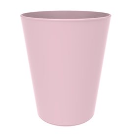 Reusable Cup Durable PP Mineral Pink 330ml (6 Units)