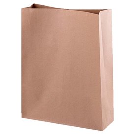 Paper Bag without Handle Kraft 32+12x42cm (25 Units)