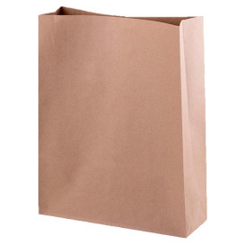 Paper Bag without Handle Kraft 26+9x31cm (250 Units)