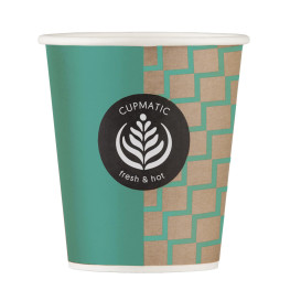 Paper Cup "Cupmatic" 6 Oz/192ml Ø7,0cm (100 Units)  