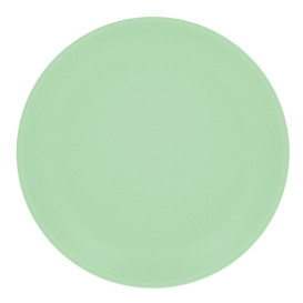 Reusable Plate Durable PP Mineral Green Ø27,5cm (54 Units)