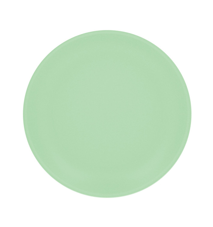 Reusable Plate Durable PP Mineral Green Ø27,5cm (54 Units) Reusable Plate Durable PP Mineral Green Ø27,5cm (54 Units)