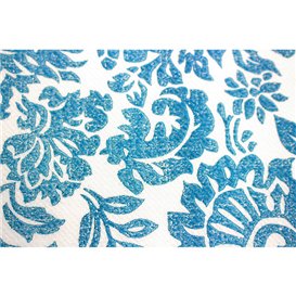 Airlaid Tablecloth Roll 0,4x48m "Versalles" Turquoise 50g/m² P30cm (6 Units)