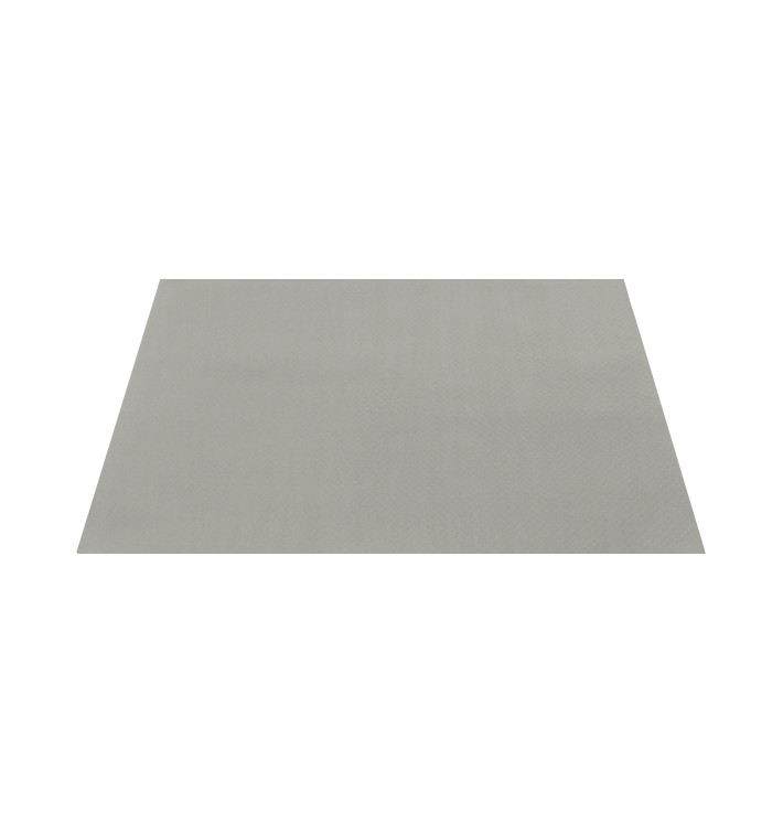 Placemat of Paper in Grey 30x40cm 40g/m² (1.000 Units) Placemat of Paper in Grey 30x40cm 40g/m² (1.000 Units)