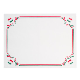 Placemat of Paper in White "Italy" 30x40cm 40g/m² (1.000 Units)