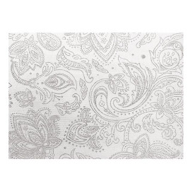 Non-Woven Tablecloth Roll 1,2x50m "Mandala" Grey 50g/m² P40cm (4 Units)