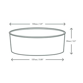 Paperboard Menu Box Kraft 20x20x8,5cm (55 Units)