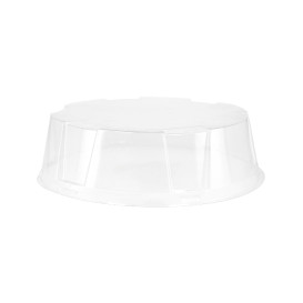 Lid for Cake Container APET Ø21x8cm (180 Units)