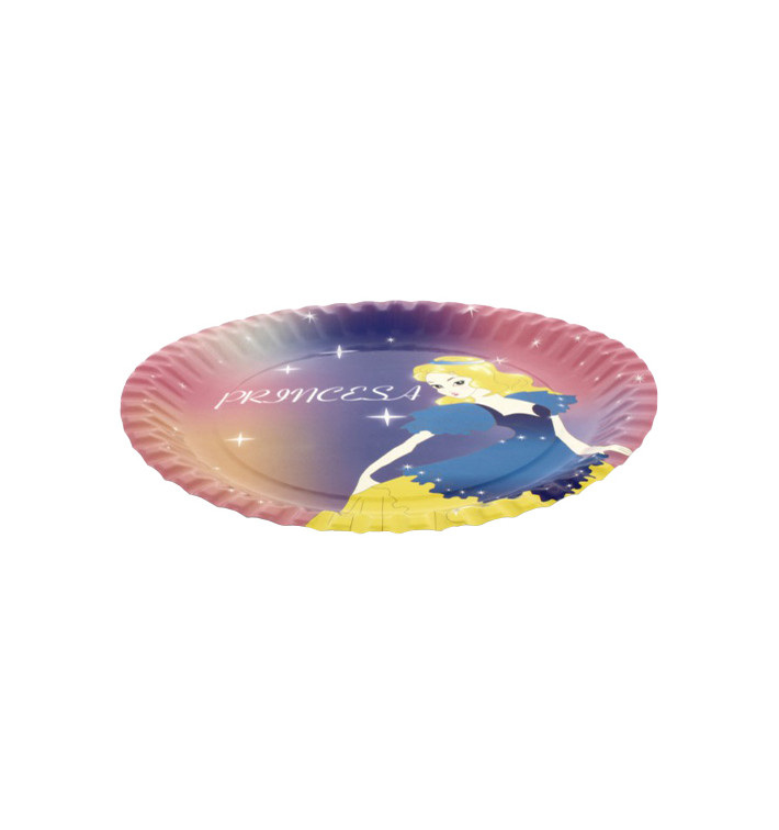 Paper Plate Princess Design 23cm (8 Units) Paper Plate Princess Design 23cm (8 Units)