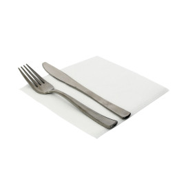 Paper Napkin White 1 Layer 33x33 (100 Units) 