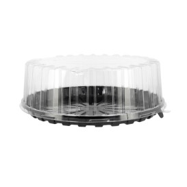 Lid for Cake Container APET Ø31x8cm (10 Units)