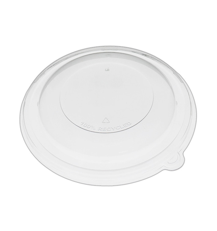 Plastic Dome Lid rPET Crystal Ø21x3cm (150 Units) 